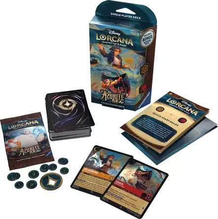 Disney Lorcana: Azurite Seas Starter Deck | 60-Card Ready-to-Play Deck - Image 3