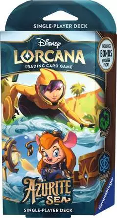 Disney Lorcana: Azurite Seas Starter Deck | 60-Card Ready-to-Play Deck - Image 4