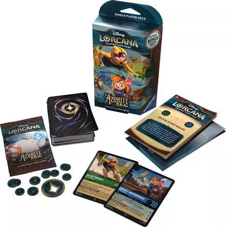 Disney Lorcana: Azurite Seas Starter Deck | 60-Card Ready-to-Play Deck - Image 5