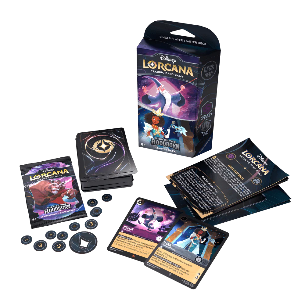 Disney Lorcana: Rise of the Floodborn Starter Deck | 60-Card Ready-to-Play Deck - Image 3