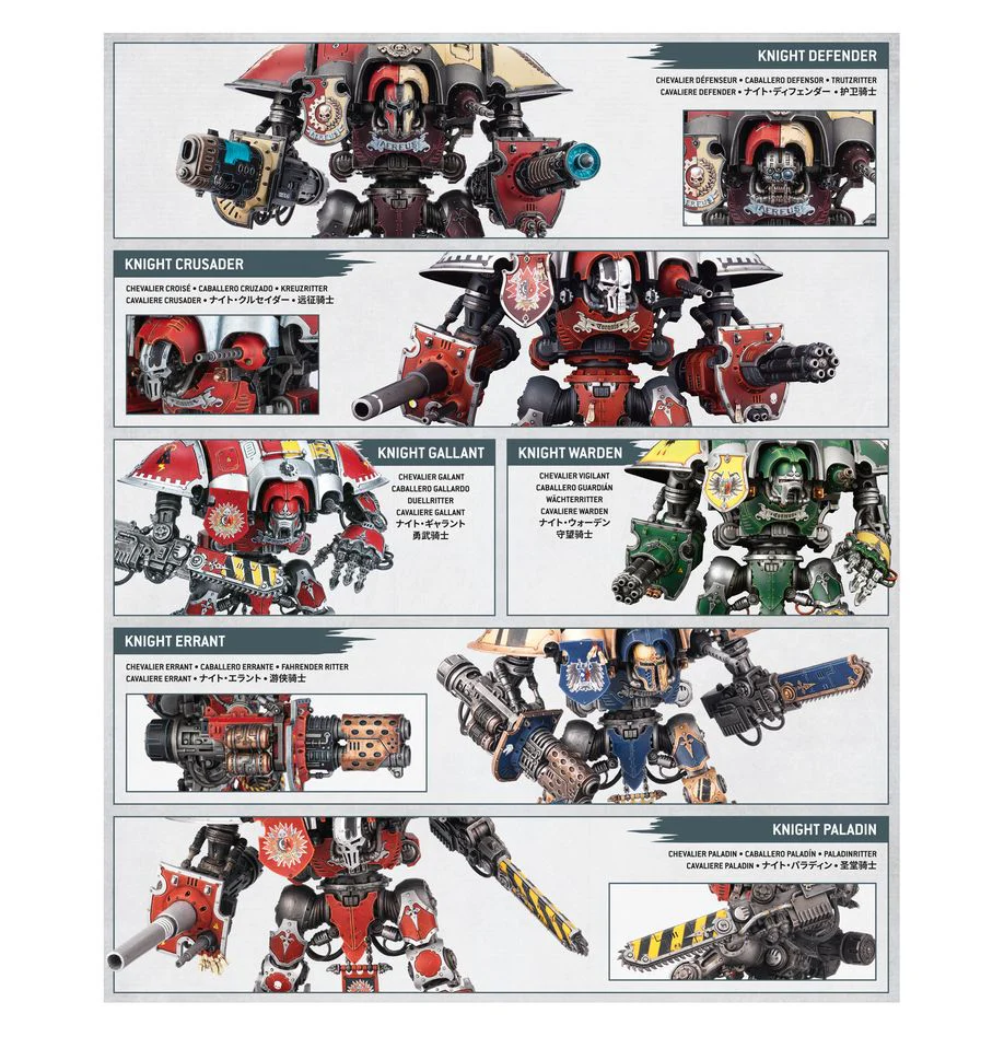 Warhammer 40K: IMPERIAL KNIGHTS: KNIGHT QUESTORIS - Image 3