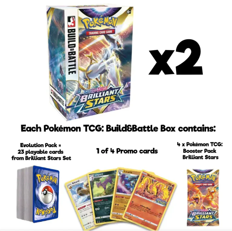 Pokemon TCG: Brilliant Stars Build and Battle Stadium Sealed - Image 3