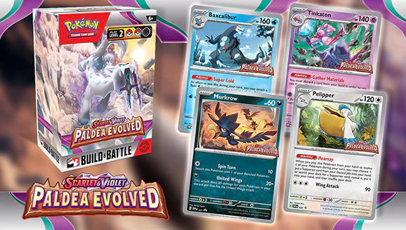 Pokemon TCG: Paldea Evolved Build and Battle Stadium Sealed - Image 4